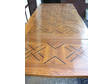 Louis XV style extension expandable dining table wooden