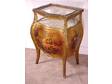 French Handpainted Display Cabinet with Cherubs,  Maidens