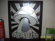 Glow in the Dark mushroom mirror
