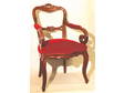 Early Rococo-Revival Victorian Mahogany Desk