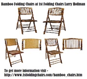 Bamboo Folding Chairs at 1st Folding Chairs Larry Hoffman