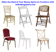 Make the Most of Your Money Spent on Furniture with 1stfoldingchairs
