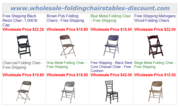 Free Shipping Black Polly Folding Chairs at Larry Hoffma