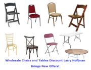 Wholesale Chairs and Tables Discount Larry Hoffman Brings New Offers!