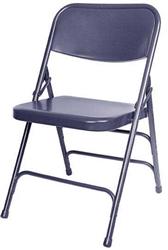Blue Metal Folding Chair at California Chiavari Chairs