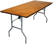 PLYWOOD FOLDING BANQUET TABLE